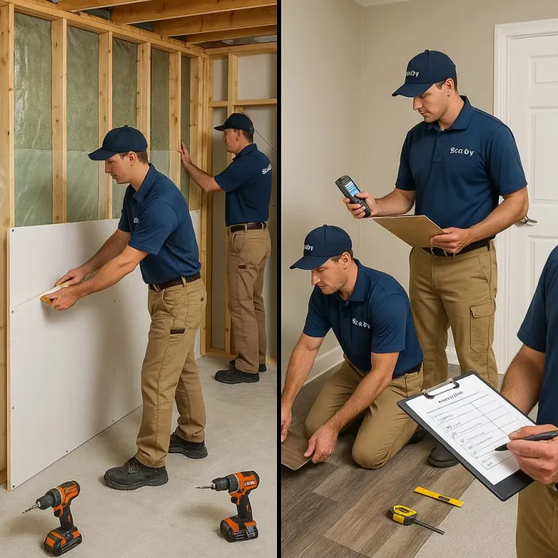 Repairs and Reconstruction process in Manchester, PA